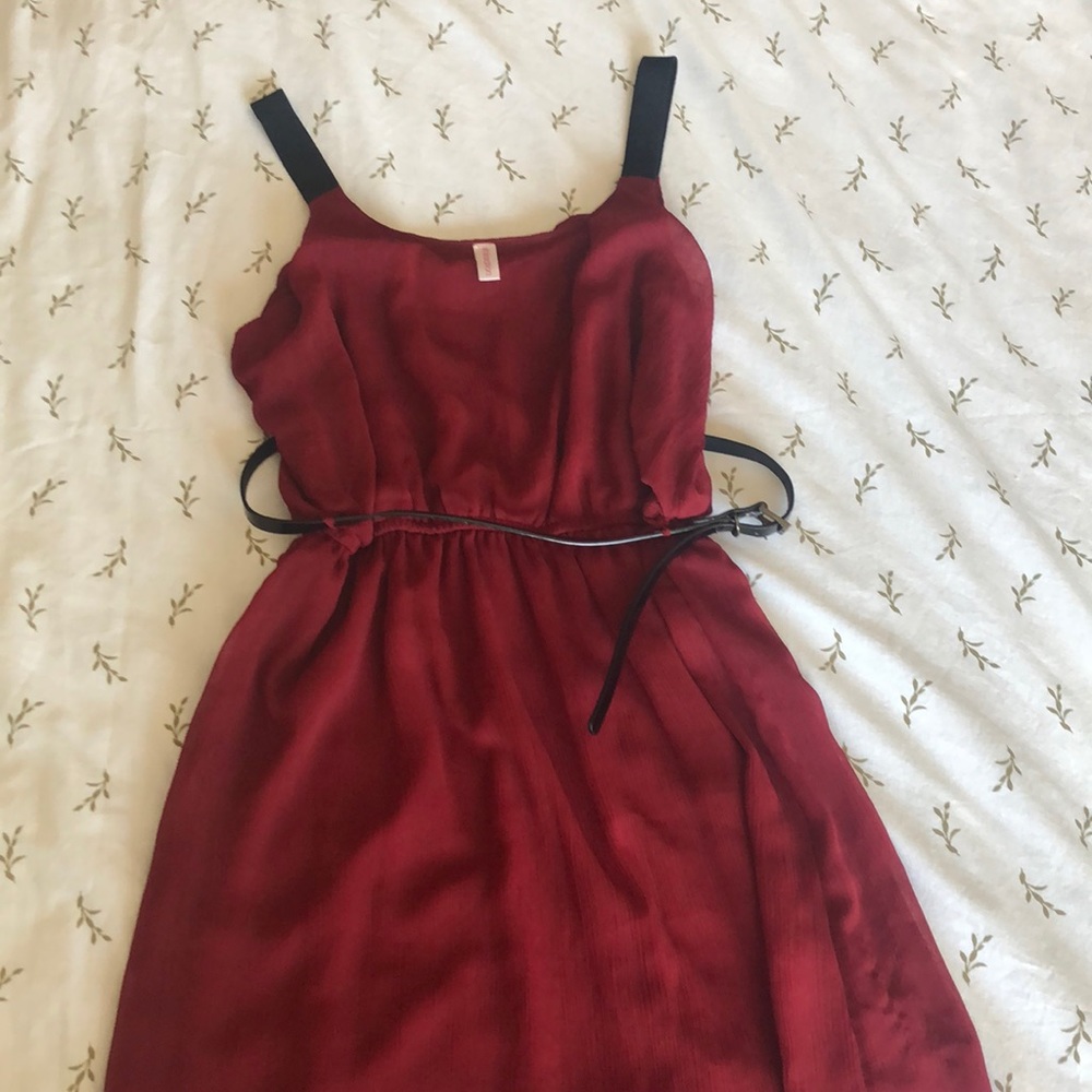 Red dress